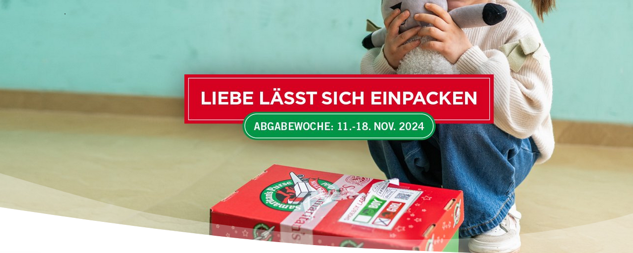 Weihnachten im Schuhkarton